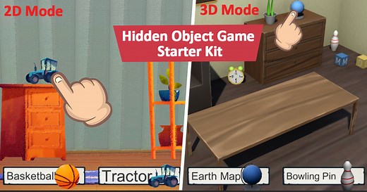 Hidden Object Game Starter Kit - 2D and 3D | Game Toolkits | Unity Asset Store
