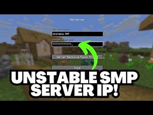 Minecraft Unstable SMP Server IP Address