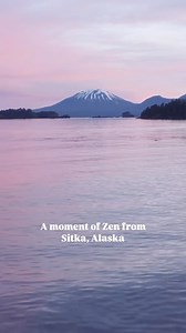 1.7K views · 1K reactions | One of our beautiful Sitka sunsets with Mount Edgecumbe volcano in the background 﫶 : @aaminks via @sitkatravel #visitsitka #sitkaalaska #southeastalaska #alaskasunset #volcanoes | Visit Sitka | Facebook