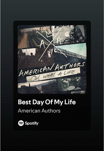 Best Day of My Life Lyrics and Full Song