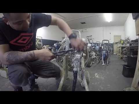 how to (como) repack wagner spraytech titan1920 Pt1