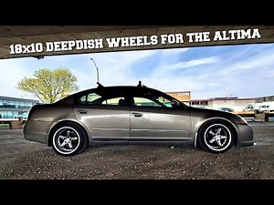 18x10 Wheels On The Altima Best Stance For An SE-R