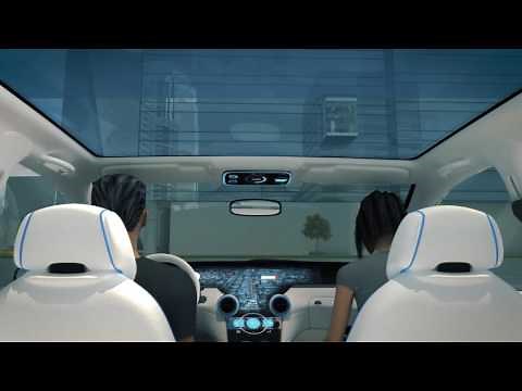 AGC Wonderlite glassroof: dimmable light inside the car at fingertips.