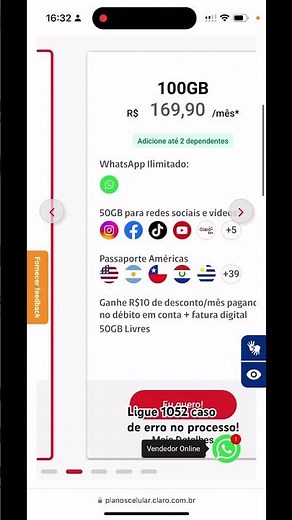 Como alterar seu plano na CLARO para pagar menos sem precisar ligar pra eles