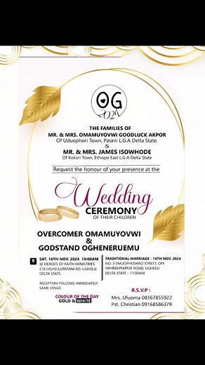 Creative Wedding Invitation Card Designs for Nigerian Weddings