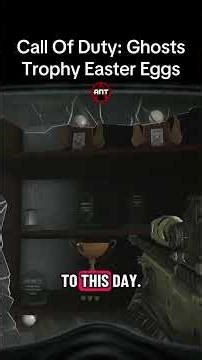 COD Ghosts Hidden Trophies #callofduty #eastereggs #gaming