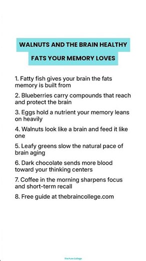 Walnuts And The Brain Healthy Fats Your Memory Loves