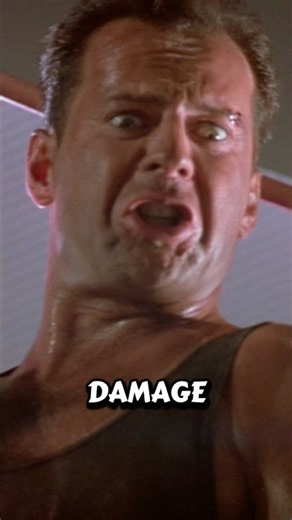 THE DIE HARD SCENE THAT DAMAGED BRUCE WILLIS