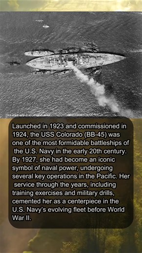 The Legacy of USS Colorado - A Symbol of U.S. Naval Strength 🚢 #USNavy #History #PacificWar #HistoryReels #NavalHistory | Gist of History