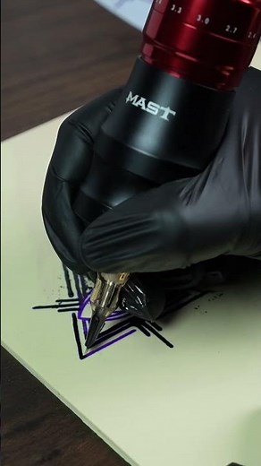 MAST Fold 2 pro Tattoo Machine & MAST Pro Tattoo Cartridge