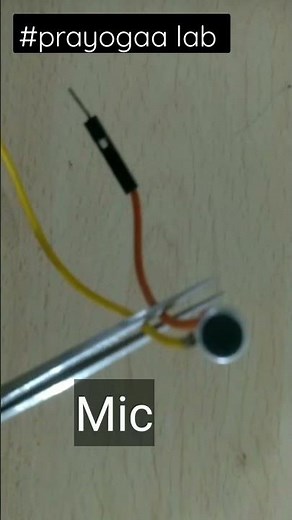 Music rhythm led flashlight circuit | Dancing led using microphone | #electronics #shorts