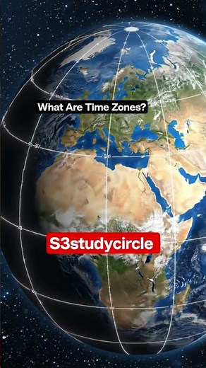 What Are Time Zones? Explained Simply #space #spacefacts #shortsfeed #nasa