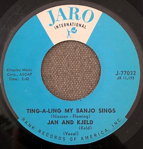 Jan & Kjeld - Ting-A-Ling (My Banjo Sings)