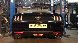 DRIFT XAUST on a 2018 5.0 Ford Mustang with functional active exhaust system! • True dual catback with X pipe and dual exits with 4" quad tips • Dual downpipes with flexipipes For more videos, please click the link below and subscribe to our YouTube channel @ www.youtube.com/driftxaust | DRIFT XAUST
