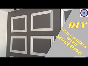 DIY Accent Wall Panels with Moulding Under $80 | Elevate Your Space on a Budget