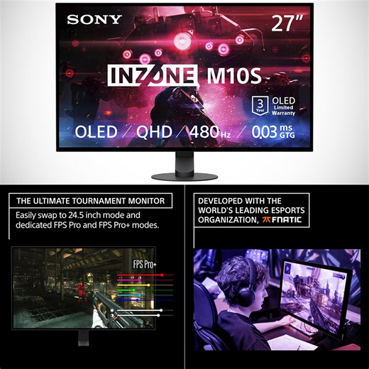 Don't Pay $1,100, Get a 27″ Sony INZONE M10S 480Hz OLED Gaming Monitor for $714 shipped