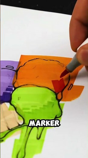 Marker drawing techniques: From industrial to artistic!