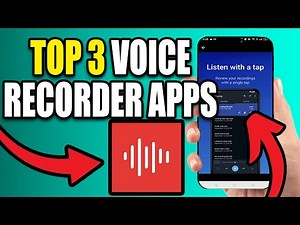 Top 3 High Quality Voice Recorder Apps For Android In 2025