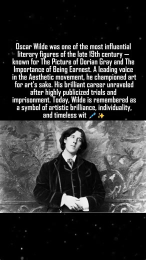 Oscar Wilde Wit, Wisdom, and the Trials That Changed Everything 📜💬#OscarWilde#ThePictureOfDorianGray