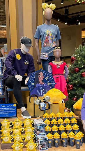 Bring the magic of @disneywishmovie home with these exclusive merchandise offerings now available at @disneyparks Learn more by reading here: https://socalthrills.com/walt-disney-animation-press-conference-wish/ . . Video by @_thedisneydiaries . . #disneywish #disneywishmovie #wish #star #disneymerch #worldofdisney #disneymerchalert #disney100 #youreastar #whenyouwishuponastar #disneystyle | Socalthrills