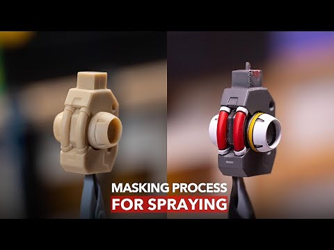 N.Maker | Masking Process Step by Step | RX-78 Full Armor Full GK