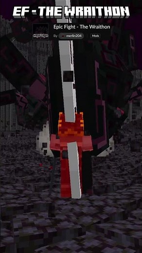 Minecraft Epic Fight Mod! #14 #shorts #minecraft