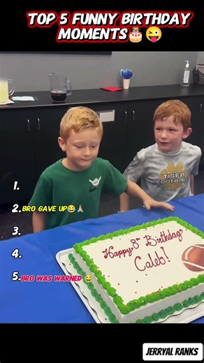 Top 5 Most Hilarious Kids' Birthday Moments! 🎂 #birthdayparty #funnykids #funny
