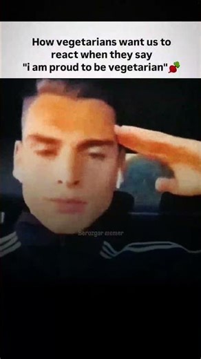 Sorry vegetarians but you guy's are annoying 🥀Berozgar memer