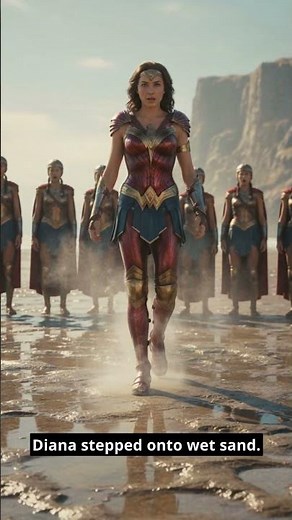 The Ocean Retreated When Wonder Woman Tried to Leave Themyscira | DC Multiverse