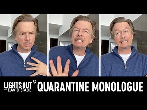 David Spade Goes Lo-Fi for His First Quarantine Monologue - Lights Out with David Spade