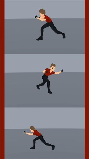 My first 3D Fight Animation in Blender 3D #3danimation #blender #blender3d #boxing #fightanimation