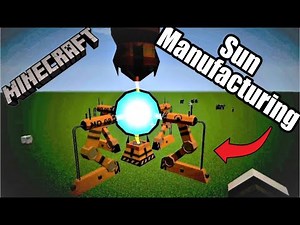 Minecraft sun manufacturing machine in Minecraft || HBM's Nuclear Tech mod