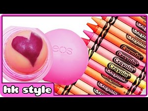 EOS Lip Balm | DIY Lip Balm | Heart Crayons EOS Lip Balm Tutorial