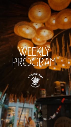 Ancestral Jungle Bar on Instagram: "🌴 ANCESTRAL JUNGLE BAR Weekly Program 🔥 Vive la jungla toda la semana: Lunes Margarita Night Martes 2x1 Margaritas & Mezcalitas Miércoles Rock Night · Brockolis Jueves Ladies Night · DJ Majo Viernes DJ Night · Vinizza Ávila Domingo Cochinita Pibil Day (by Burrito Trompudo) 📍 Plaza Hunab Av. Cobá · Aldea Zama Tulum, Quintana Roo 🍹 Buena música, buena vibra y el mejor ambiente de la jungla. #AncestralJungleBar #TulumNights #WeeklyVibes #JungleBar #PlazaHunab