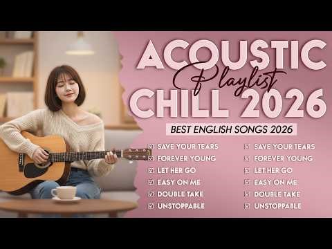 Top Acoustic Love Covers 2026 🎶 Soft & Relaxing Songs | Best Chill Acoustic Playlist