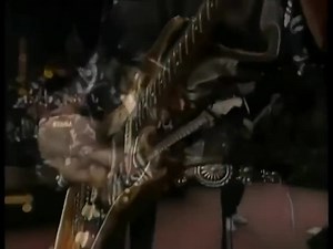 That time Stevie Ray Vaughan broke a string on his guitar mid-song & switched out guitars without missing a single note…. Legend! | Chris Clark Sports