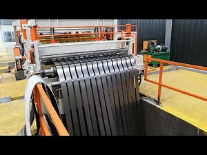 Steel Slitting Line Machine With Double Coil Slitter --LMS Machinery