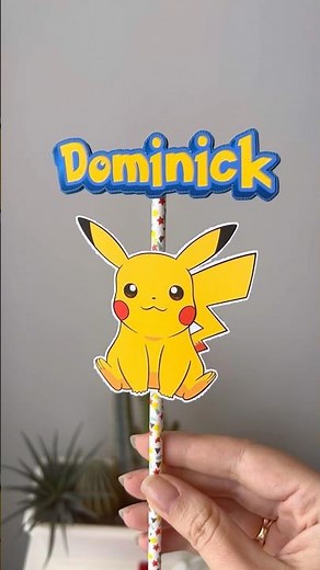 Creating a Pikachu Cake Topper | DIY Party Decor Inspiration ⚡