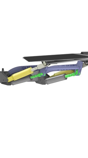 Automated loading and unloading of trucks #mechanism #3dprinting #machine#solidworks #simulation