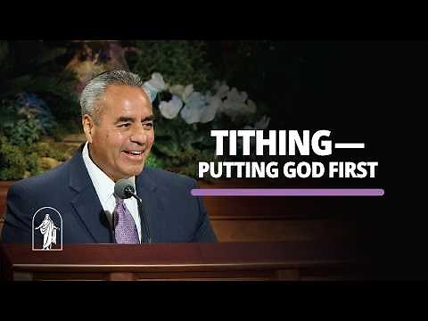 Tithing—Putting God First | Jorge T. Becerra | April 2026 General Conference