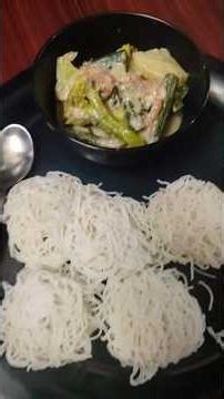 idiyappam and veg kurma#cooking #easyrecipe