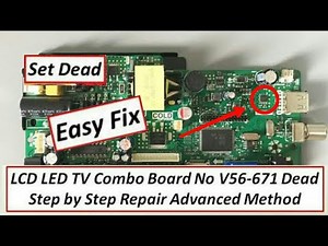 TP.V56.PA671 Card No Indicator Show ! TP.V56.PA671 Led Stand By Light ! TP.V56.PA671 standby problem