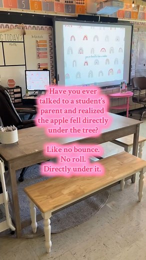 Sometimes, the apple doesn’t fall far from the tree. 🤪🍎🙃❤️🎥Credit : raisingchaos.mom(TikTok)🍎✏️ Like our page Amz Teachers Nowadays for more teaching ideas and methods. A team of teachers sharing the highs, lows and honest aspects of teaching! #teacherhumor #primaryteacher #targetteachers #teacheroutfit #iteachmiddleschool #teacherlife #firstgradeteacher #teachersbelike #weareteachers #teachershare #teacherstuff #teacherinspiration #teacherootd #teachergoals #teacherstyle #teacherpaysteache