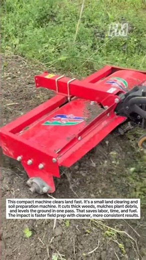 Compact Land Clearing Machine #technology #engineering #machine