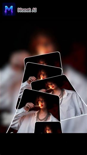 Create Edgy Flame Portraits: AI Places Burning Matches in Your Photos for Cool Effects