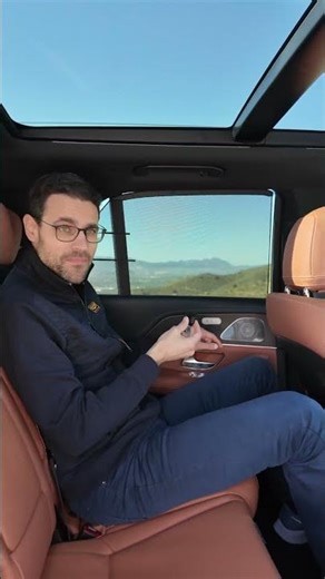 💡⭐️ Electric rear shades for the 2nd seat row of the Mercedes GLE facelift!