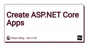 Create ASP.NET Core Apps