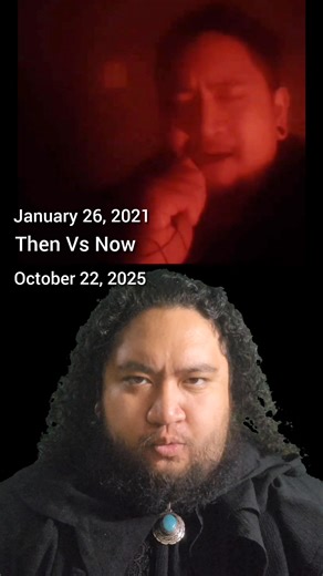 Throat singing then vs now The first video was created 5 months before I made my first tiktok video and began my journey in creating content for throat singing. I wasn't nearly as skilled as I am now, but I started anyway. People often ask me for advice on how to start creating their content and what they always tell me is that they aren't ready or they aren't good enough yet. No one starts anything as the master. If I had waited until I was a master, to post anything, I still would not have pos