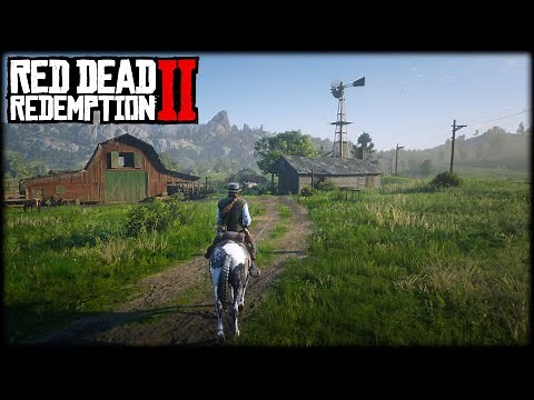 Red Dead Redemption 2 - Free Roam Exploration Gameplay | 4K