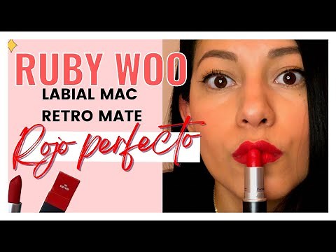 Ruby Woo Labial de Mac Retro Mate, Reseña, Ámalo u ódialo